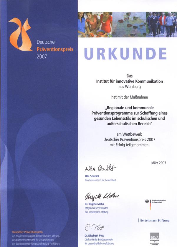 Auszeichnung